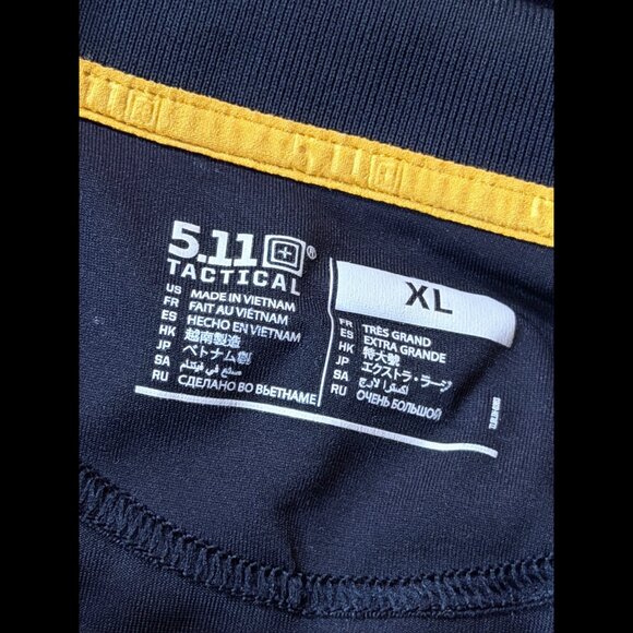 5.11 Tactical Polo Shirt XL Mens Black Short Sleeve Honda Racing JDM - Picture 8 of 9